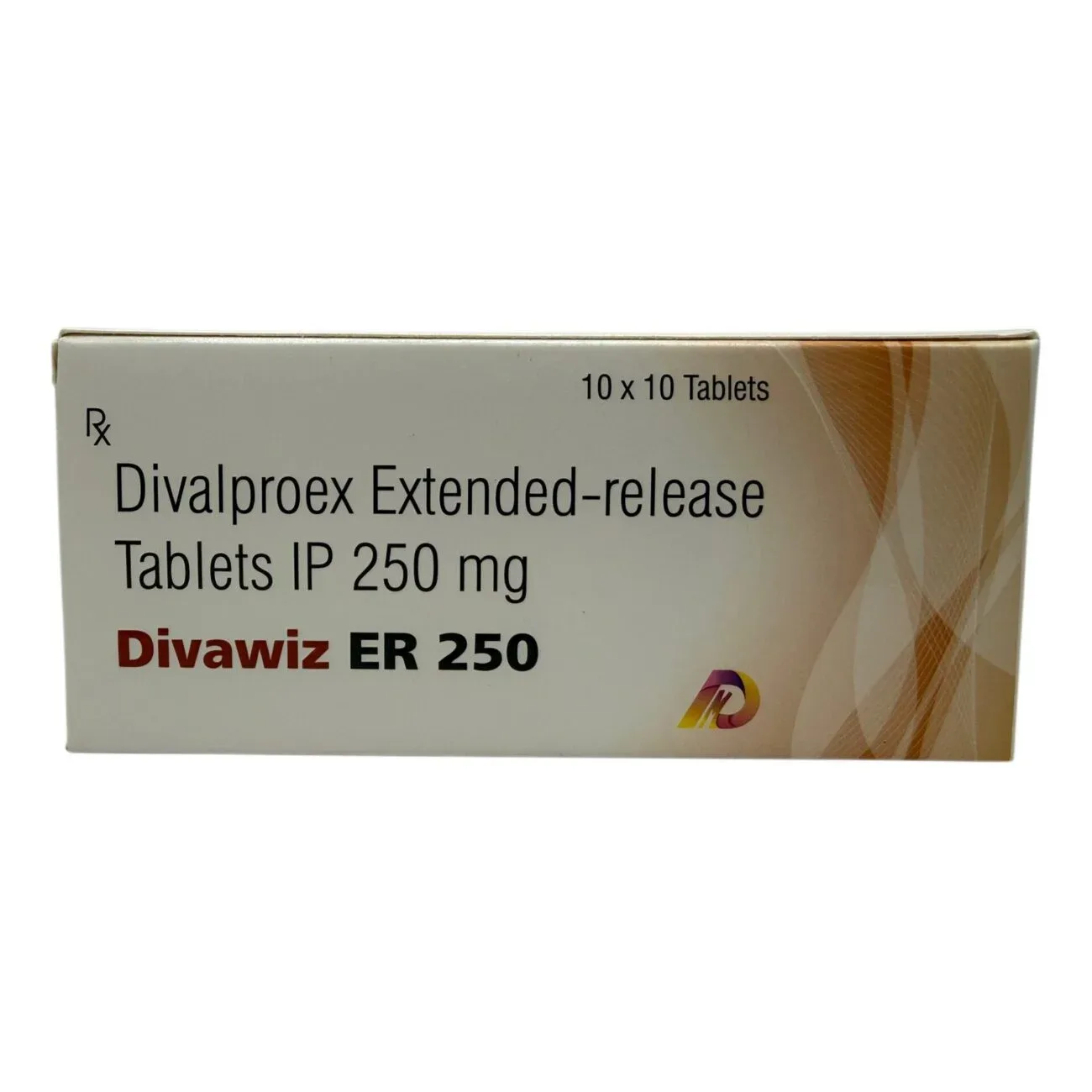 Divawiz ER 250 Divalproex Extended Release Tablets IP 250mg carton by Dhanshikha Medicare