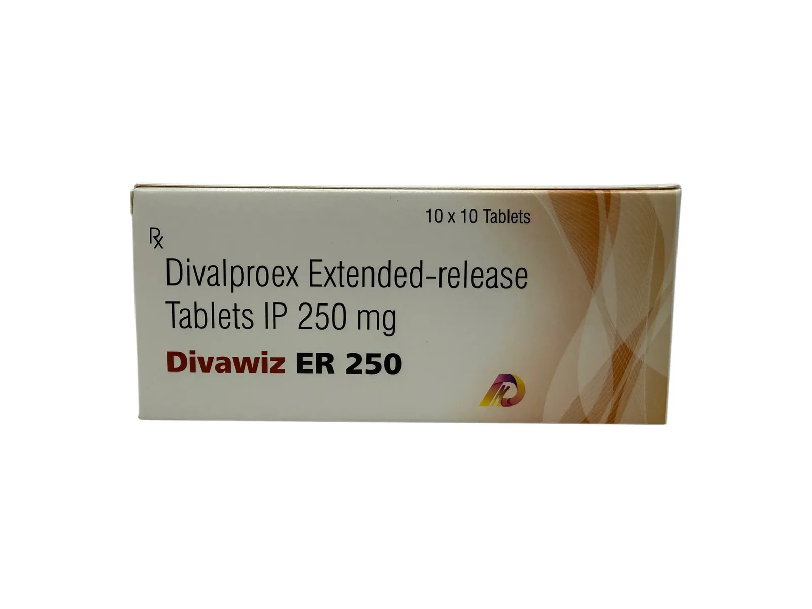 Divawiz ER 250 Divalproex Extended Release Tablets IP 250mg carton by Dhanshikha Medicare