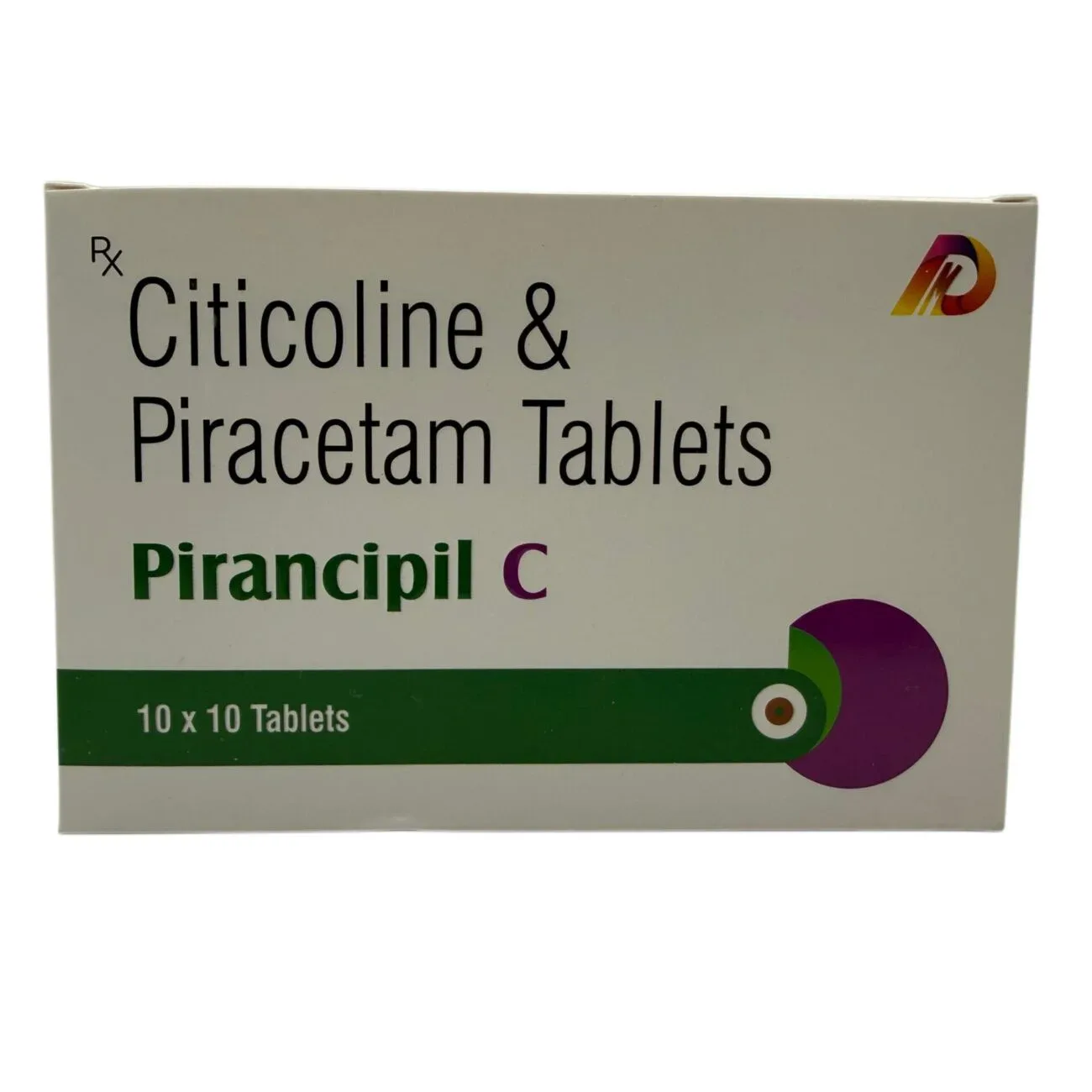 Pirancipil C Citicoline 500mg Piracetam 800mg tablets carton