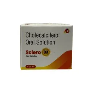 Sclero D3 Cholecalciferol 60000 IU nano droplets oral solution carton